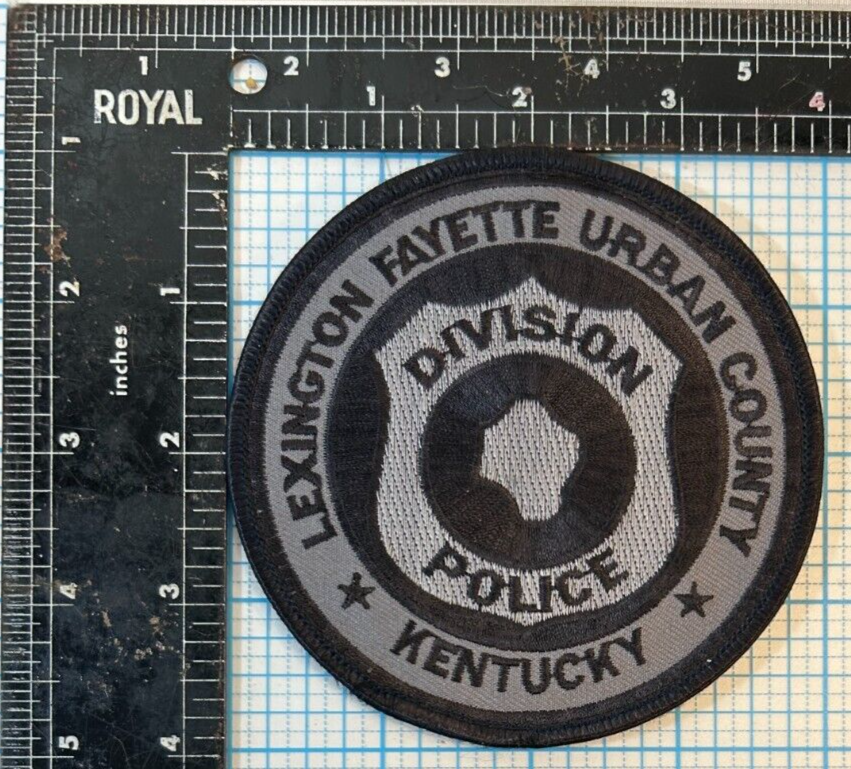 VINTAGE LEXINGTON FAYETTE URBAN COUNTY KENTUCKY DIVISION POLICE 4 ...