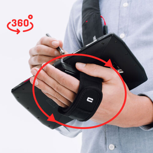 Pasek na ramię Crosscall X-STRAP czarny, obrotowy uchwyt do Crosscall Core T4 - Zdjęcie 4 z 6