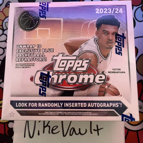 2023-24 Topps Chrome Basketball Mega Monster Box - Factory Sealed - Ships Today