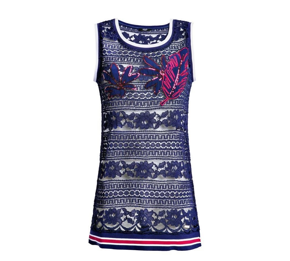 Topwear-Canotta Alpha Femme - Bleu, Neuf Avec étiquettes, Modèle 1495129L192710