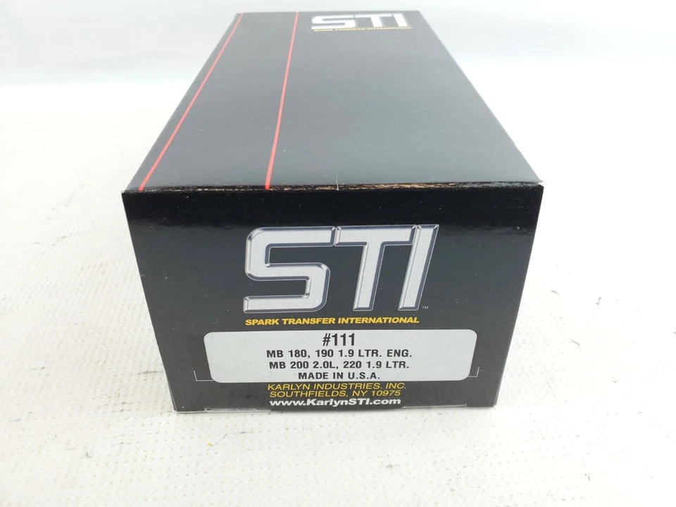 STI Mercedes Benz Spark Plug Wire Set 4 Cyl 190SL 190B 190C 200 1955-1968 1.9L - Image 2 of 3