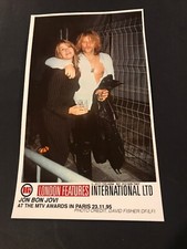 John Bon Jovi  5 X 8 1/4&rdquo; Vintage Original Color Photo 1995