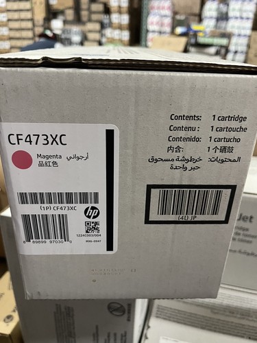 HP CF473XC Magenta 657X Cartouche de toner haute capacité MFP M681 682 - Neuf OEM - Photo 3/7