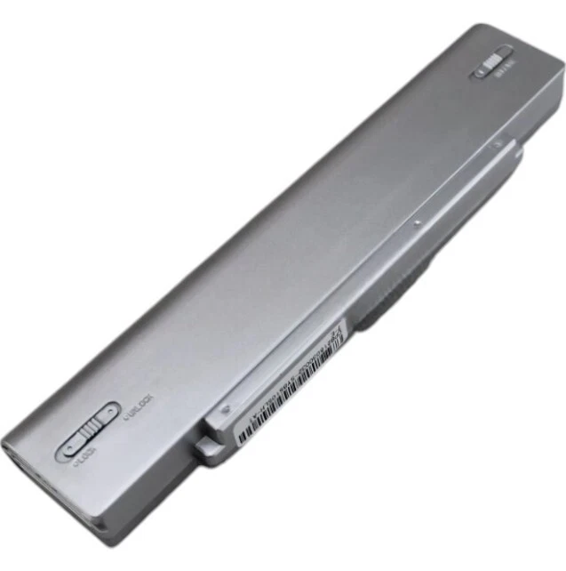 Batería VGP-BPS9/S 5200MAH para Sony VAIO VGN-AR VGN-NR VGN-SZ Series plateada Foto 3 de 4