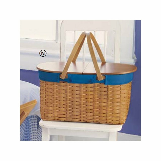 Longaberger Large Picnic Basket Liner, Early Harvest. NIP eBay