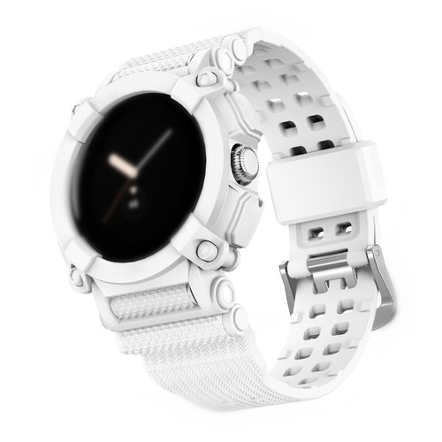 Shockproof Watch Case Strap for Google Pixel Watch Band Silicone Cover Bracelet - Picture 14 of 17