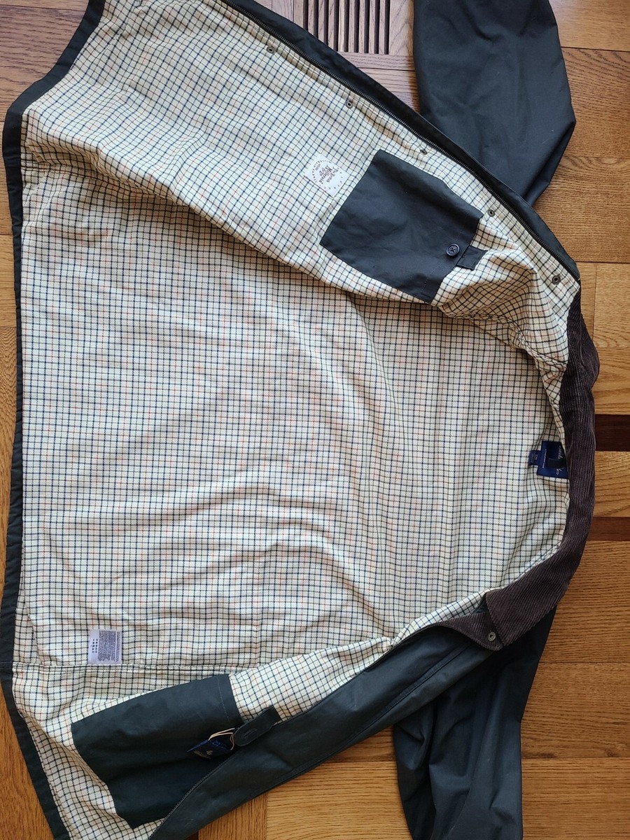 ジャケット・アウター 80s Brooks Brothers Hunting Jacket 40 VINTAGE Brooks Brothers Men Jacket 40 Brown Trench Coat Plaid