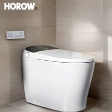 HOROW Bidet Smart Toilet W/ Heat Seat Auto Flush Dryer LED T03 Free Shipping