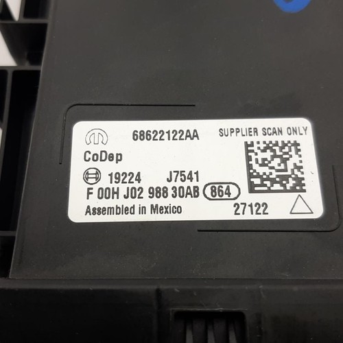 2022 GRANDCHER 68622122AA NETWORK GATEWAY ECU - Picture 2 of 3