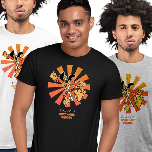 Camiseta Retro Japonesa Hong Kong Phooey Novedad Cumpleaños Cumpleaños - Imagen 16 de 20