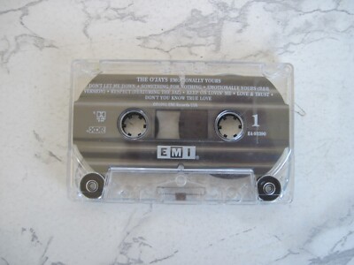 M The O'Jays Emotionally Yours MC Tape Audio Kassette OHNE Inlay