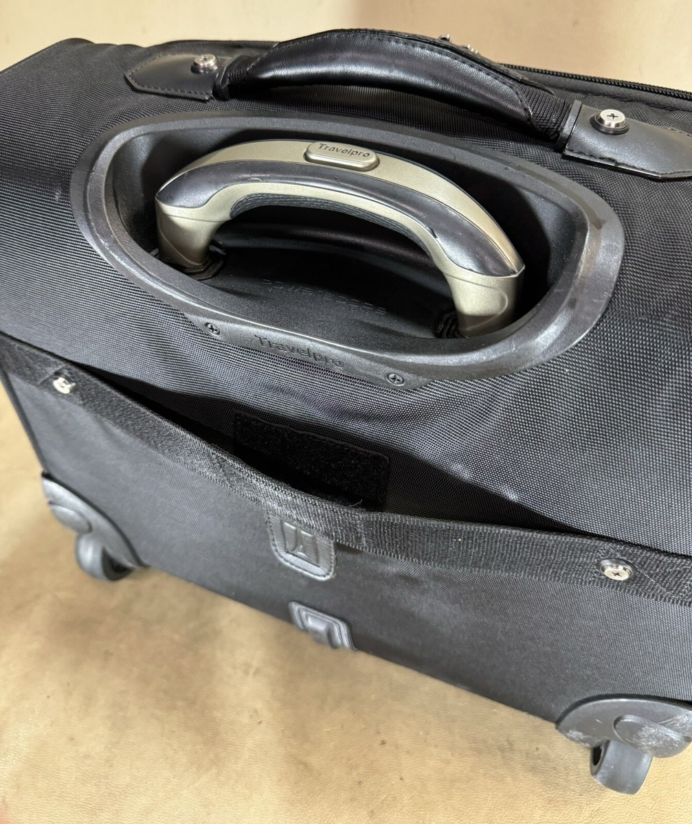 Travelpro Crew 10 Black 16” Wheeled Carry on Rolling Tote