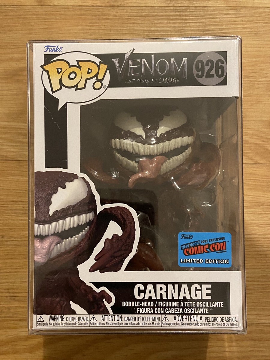 Funko Pop! Venom Let There Be Carnage #926 With Official 2021 NYCC