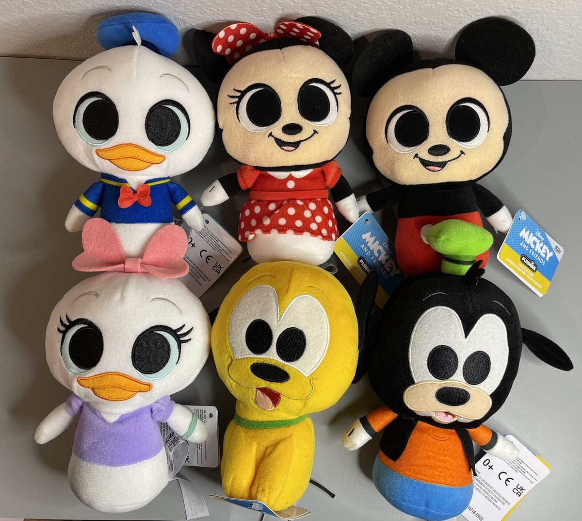 Funko Plushies Disney Classics Mickey & Friends 6-Character Set