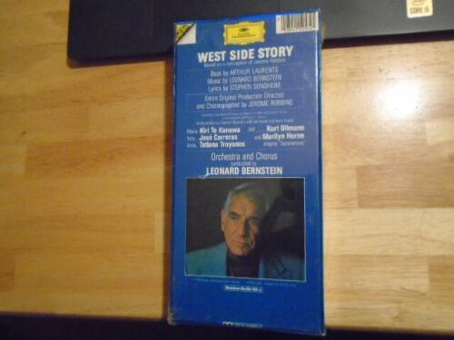 SEALED RARE OOP club Leonard Bernstein CASSETTE TAPE BOX SET West Side Story ! - Picture 2 of 2