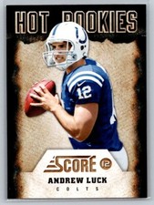 2012  Score #1 Andrew Luck Hot Rookies (A)