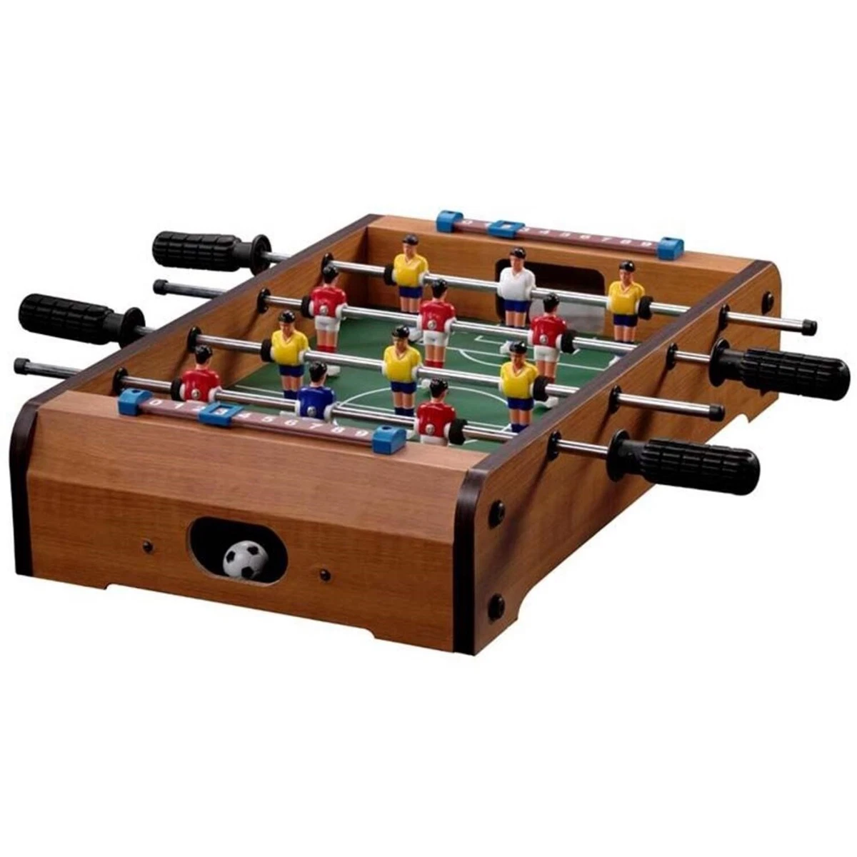 WHSmith Indoor Table Top Football Game With Wood Effect Surround For 14 Years