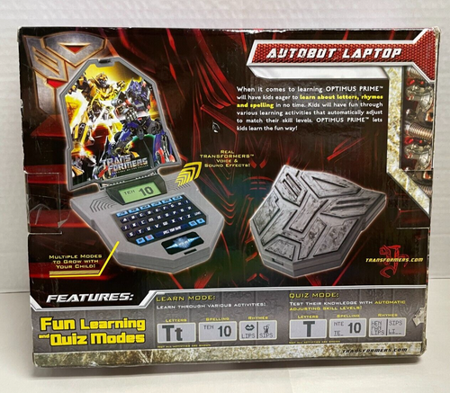Transformers Revenge of the Fallen Autobot Voiced Laptop New in Box Hasbro 2009 - Picture 7 of 7