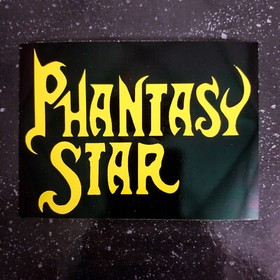 [6" x 2"]  [Vinyl Bumper Sticker] - SEGA Phantasy Star Logo - Dreamcast 2 Online