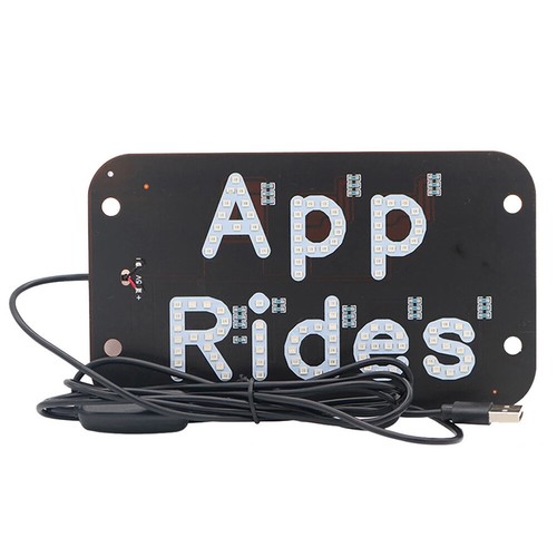 LED Panel Signal Light Changeable Taxi Sign Light Indicator Light for Car Decor - Picture 10 of 48
