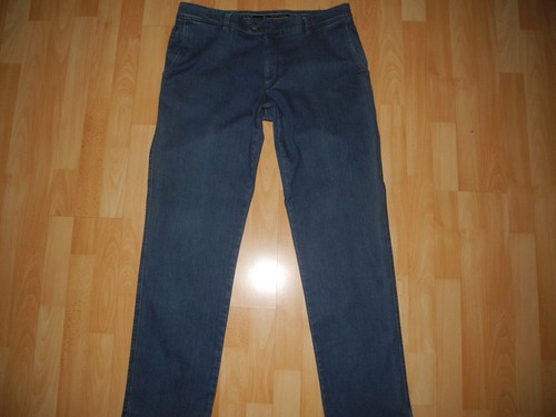 EUREX BRAX Jeans Chino Stretch Hose W38/34 - Gr. 54 Jim blau Herren - Bild 2 von 5