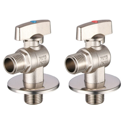 Red Blue Household Angle Valve Hot and Cold Water Stop Valve Toilet Inlet Valve