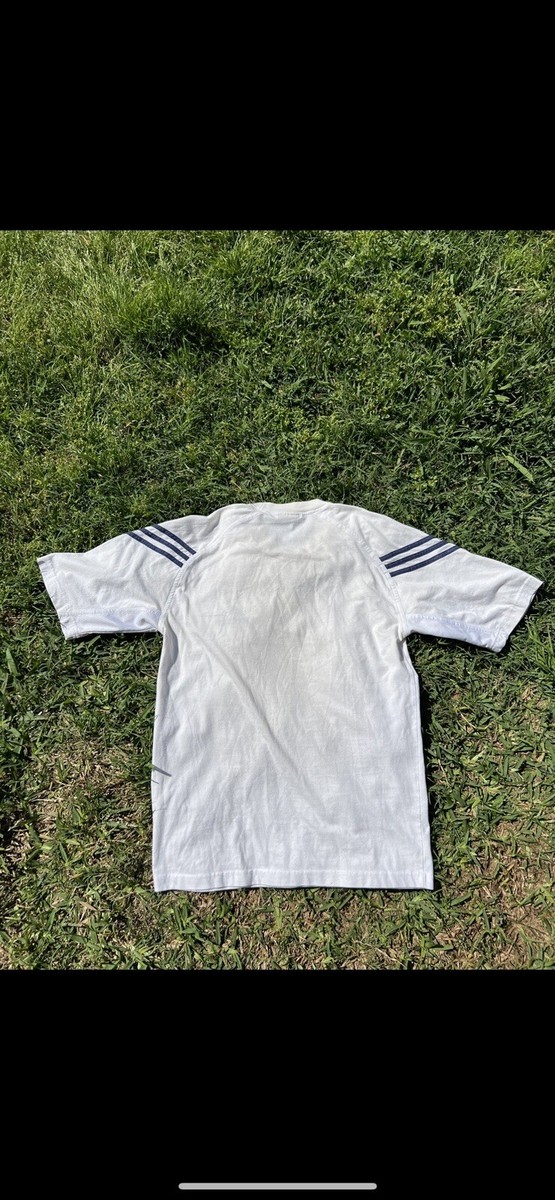 adidas シャツ ヴィンテージ 80s 90s y2k Vintage 90's Y2K Adidas Shirt White & Blue size Small | eBay