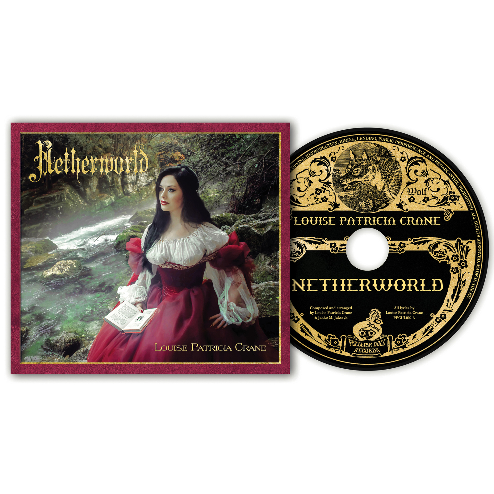 Louise Patricia Crane 'Netherworld' CD Digipack- NUOVO E SIGILLATO