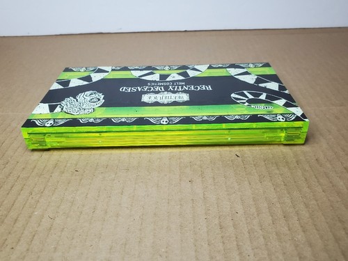 Melt Cosmetics Beetlejuice Recently Deceased Eyeshadow Palette - NEW! RARE! - Picture 9 of 10