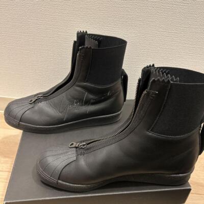 靴 Yohji Yamamoto YY ZIPPER STAR MID 26cm Yohji Yamamot Y3 YY LOGO STAR ZIPPERED BOOTS | eBay
