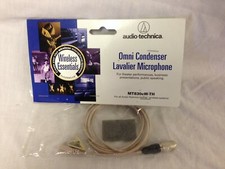 Audio Technica MT830cW-TH Omni Condenser Lavalier Microphone