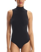 Commando Ballet Sleeveless Bodysuit Thong Black Women's One Size FREE SHIPPING