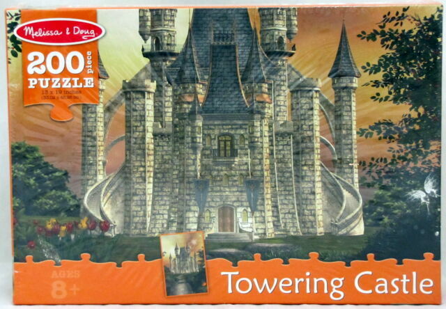 melissa and doug cardboard castle