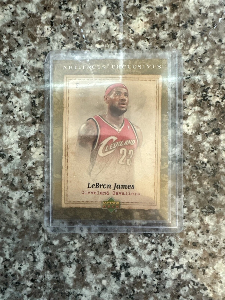 2007-08 Upper Deck Artifacts - Exclusives #218 LeBron James - Image 3 of 3