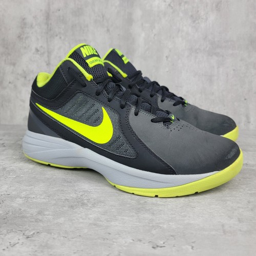 Nike Mens Size 8.5 Shoes Sneakers Overplay VIII Gray Black Green