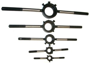 Lot of 5 holders for Adjustable Round Dies 13/16", 1", 1 1/2", 2" and 2 1/2"