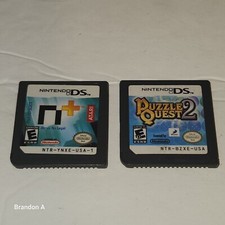 Puzzle Quest 2 Nintendo DS 2010 N+ Tested Working Free Shipping