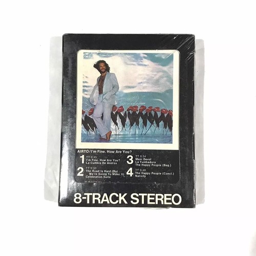 Airto I’m Fine How Are You 8 Track Cartridge New Sealed Dead Stock Jazz - Picture 1 of 6