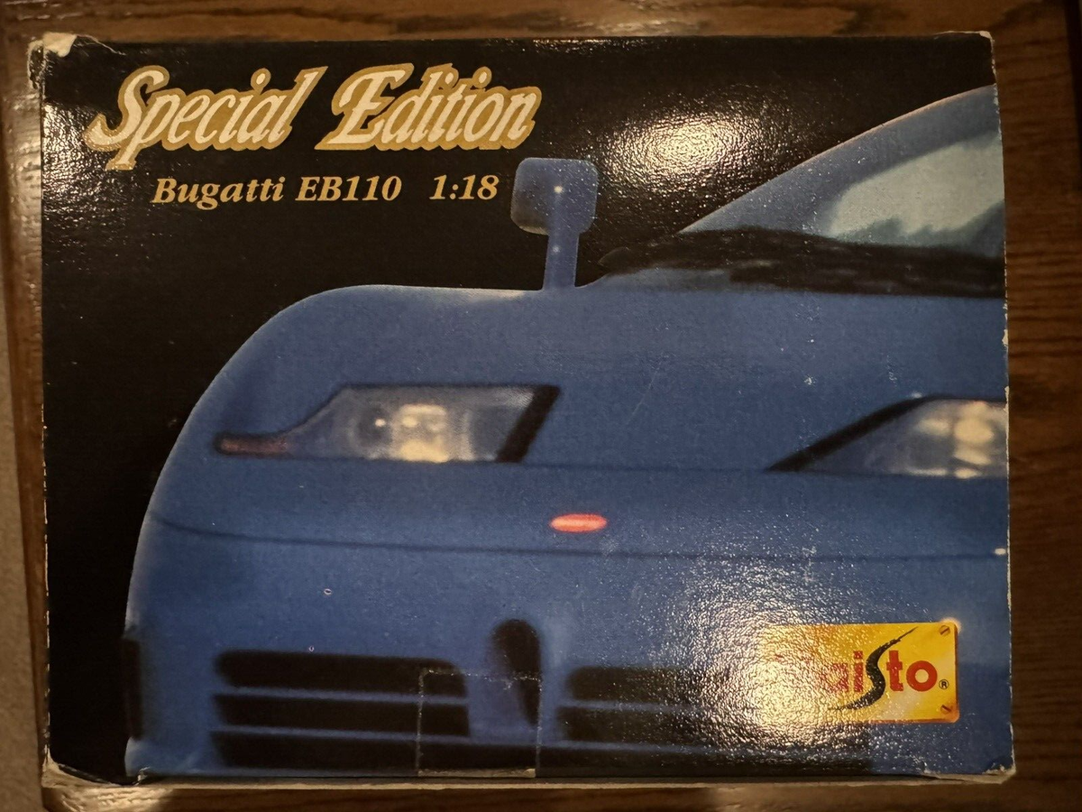 Maisto RED Bugatti EB110 1992 special edition 1:18 Scale | eBay