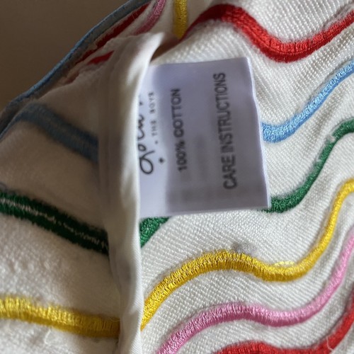 NWT Sz 14 LOLA+ THE BOYS Rainbow Wave Shirts Top Set Girls Crop - Picture 6 of 8