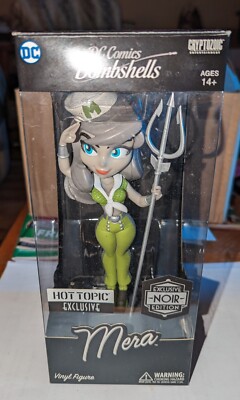 CRYPTOZOIC DC Aquaman Bombshells  MERA Hot Topic  EXCLUSIVE! Noir Edition 