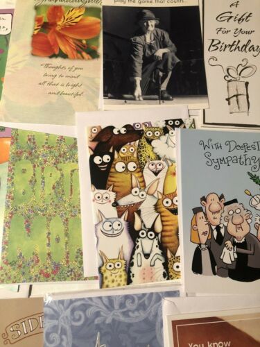 Pack/LOT of 24 Brand New Various Birthday Cards w/ Envelopes - Incredible value - Picture 5 of 11