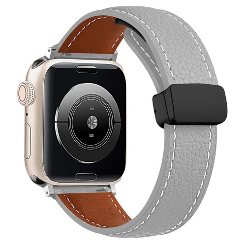 Neu Magnetisches Lederarmband Armband für Fitbit Versa 4/3/2/1/Lite Sense 2/1 - Bild 10 von 35