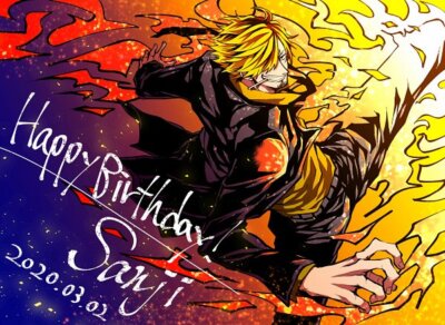 ONE PIECE vinsmoke sanji special technique yellow Custom Gaming Mat Desk 3577