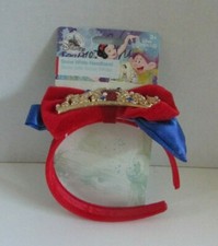 Disney Parks Snow White Princess Headband Halloween Dress Up NWT