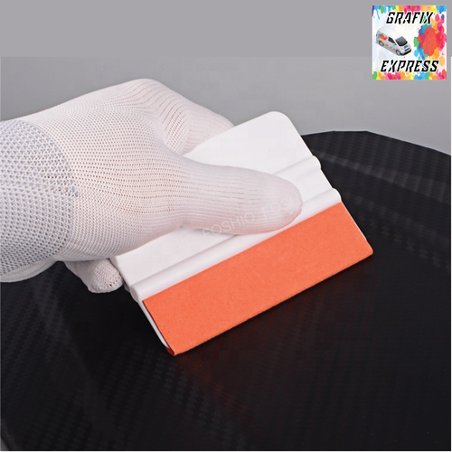 SUEDE EDGE SQUEEGEE VINYL WRAP WINDOW TINT CAR WRAPPING TEFLON APPLICATOR TOOL - Picture 2 of 3