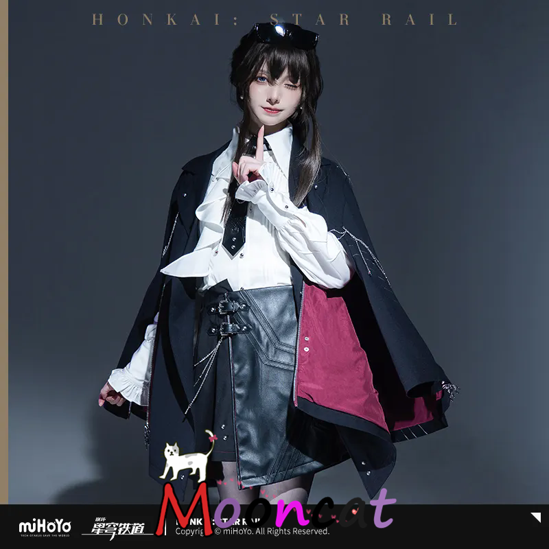 Honkai: Star Rail Official MiHoYo Kafka Costume Cloak Coat Honkai: Star Rail Official MiHoYo Kafka Costume Cloak Coat