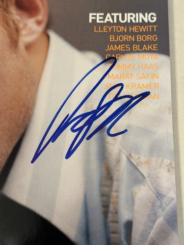 Andy Roddick 2003 Deuce Tennis Authentic Signed Autograph Magazine HOF Tough HTF - Picture 2 of 3