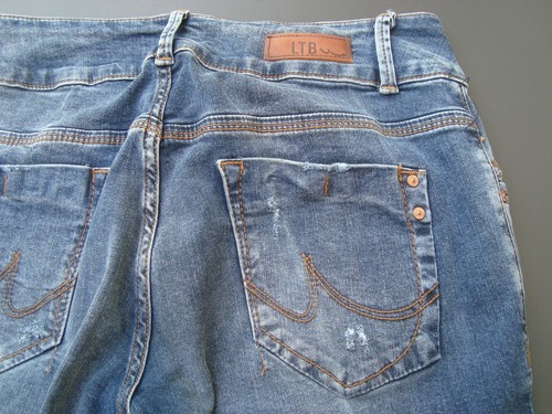LTB " Molly " Damen Denim Jeans W30 L32 Stretch blau Skinny Low Rise Slim Leg - Bild 8 von 11