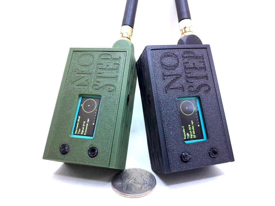 2 Meshtastic GPS Nodes READY TO USE Heltec Tracker 3000mah battery - Image 2 of 4